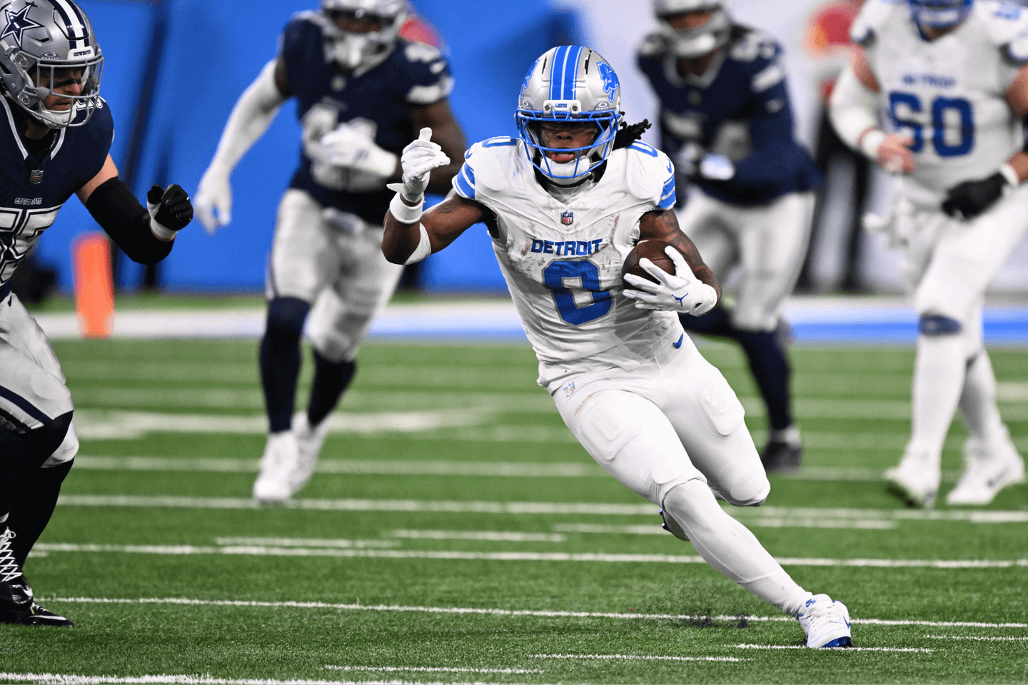 Jahmyr Gibbs, Lions outlast Dak Prescott, Cowboys on 'Thursday Night Football': Live updates and reaction