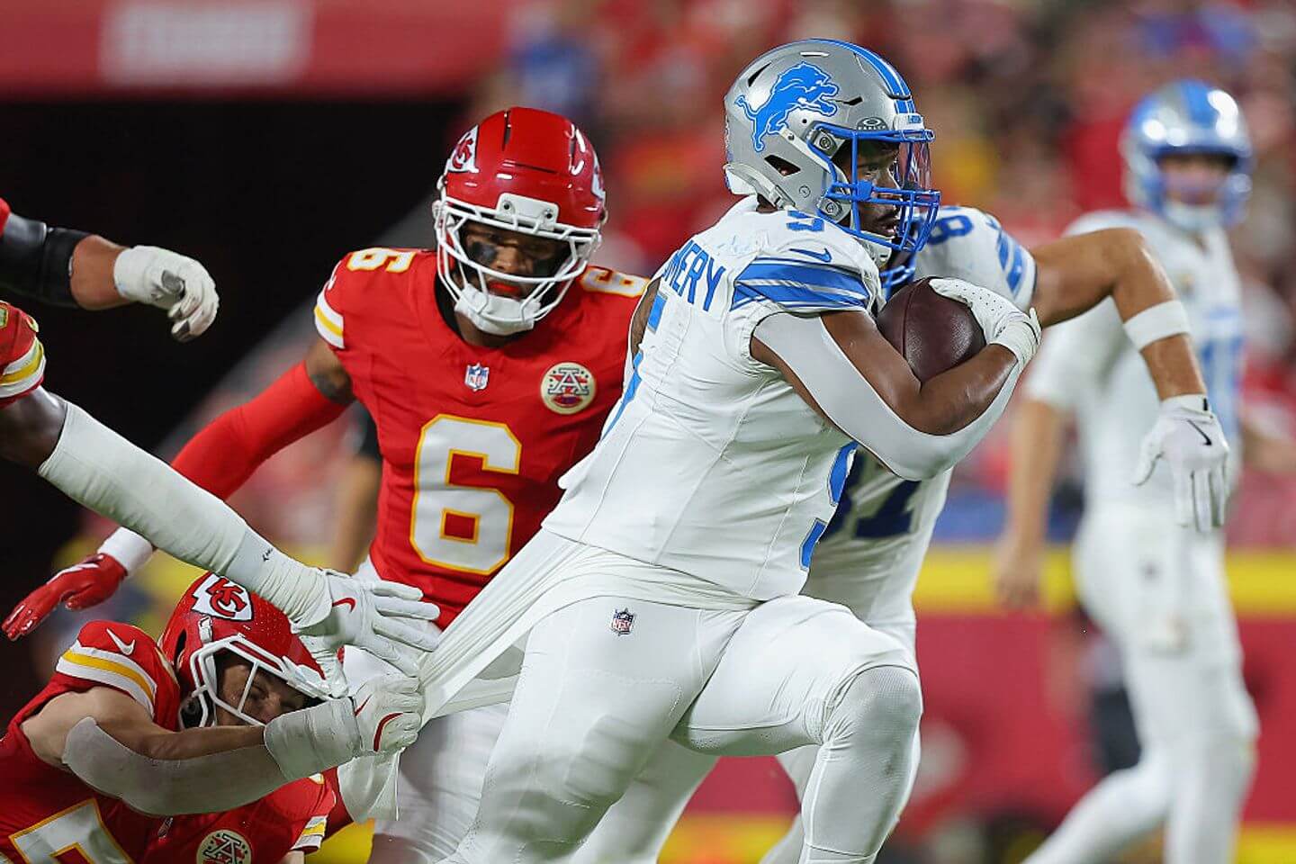 Lions vs. Chiefs score and live updates: Jameson Williams TD gives Detroit 10-6 lead
