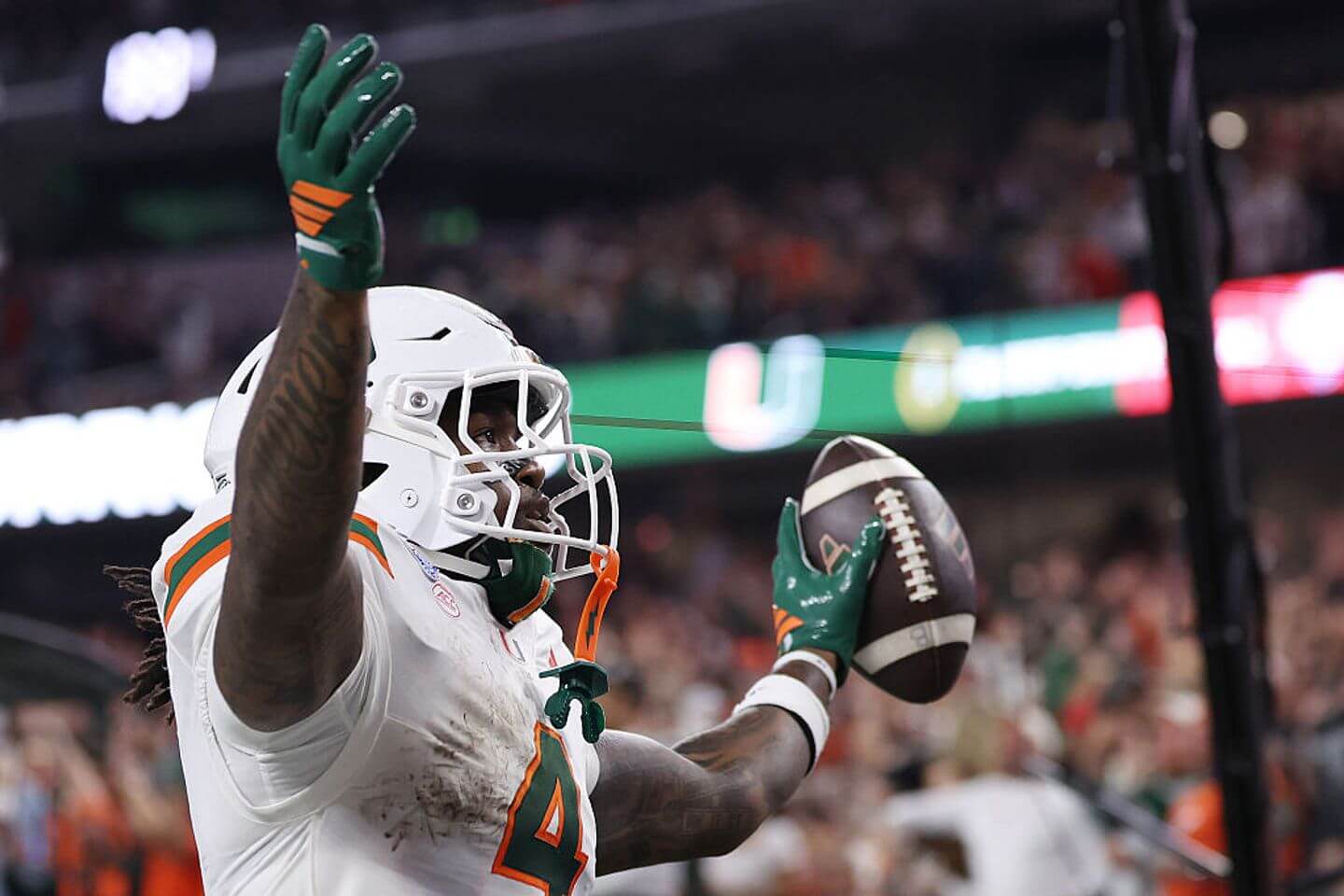 Miami vs. Ohio State live score updates: Hurricanes double lead with pick six in College Football Playoff Cotton Bowl game