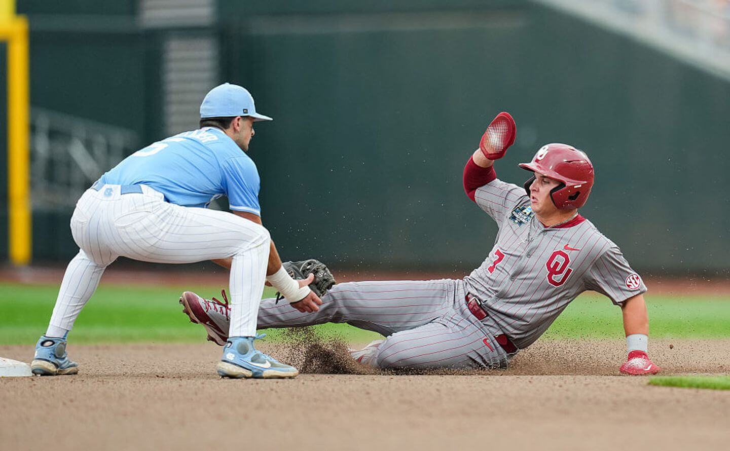 UNC and Oklahoma meet in 2026 College World Series championship series games 1 and 2