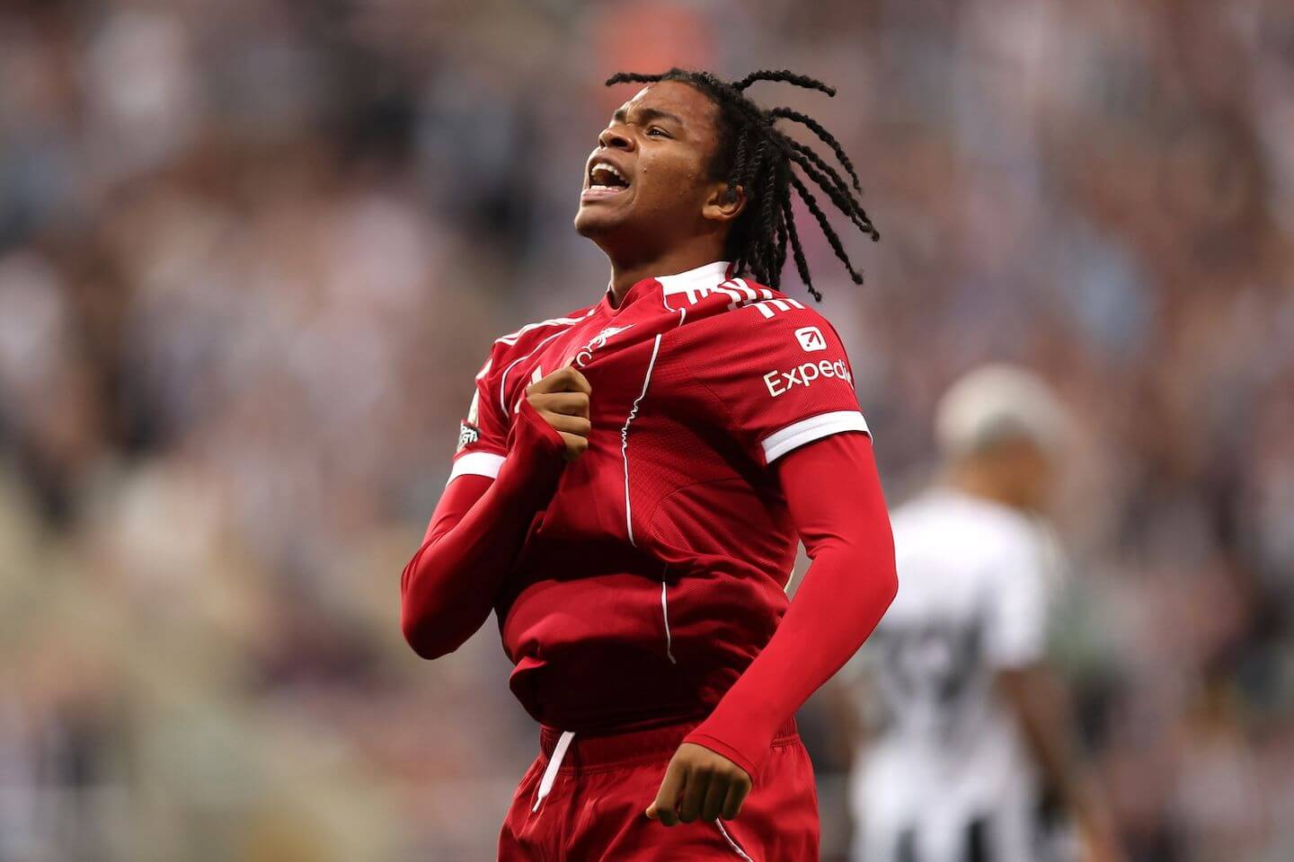 Liverpool beat 10-man Newcastle after Rio Ngumoha stoppage-time winner: Live updates and reaction