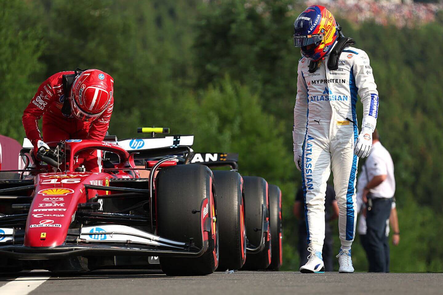 F1 Belgian GP live updates: Follow latest from today’s sprint race and qualifying