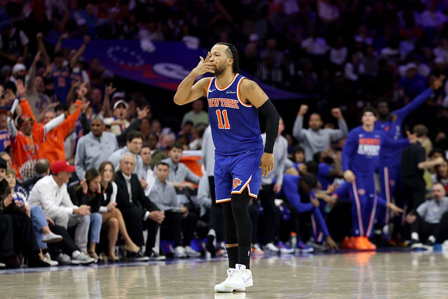 How Knicks defeated 76ers to take 3-0 series lead in NBA playoffs Game 3