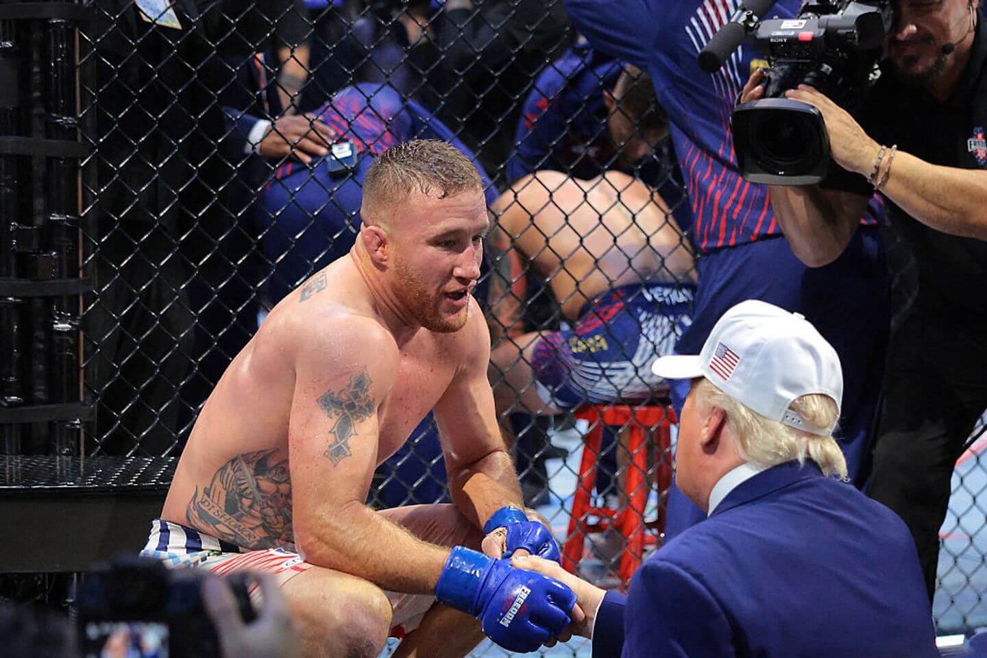 Gaethje stuns Topuria in front of President Trump on White House Lawn: UFC results and live updates