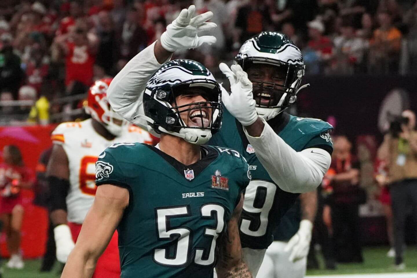 Chiefs vs. Eagles score live updates: Philadelphia leads Super Bowl 2025 24-0 at halftime