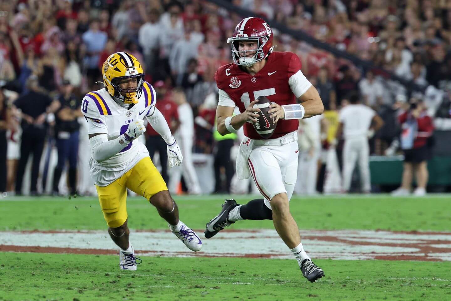 LSU vs. Alabama score, live updates: Crimson Tide cap strong drive to retake lead over Tigers