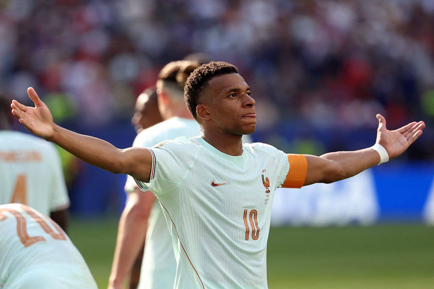 Mbappe and Dembele strike as France lead Morocco at World Cup: Live updates
