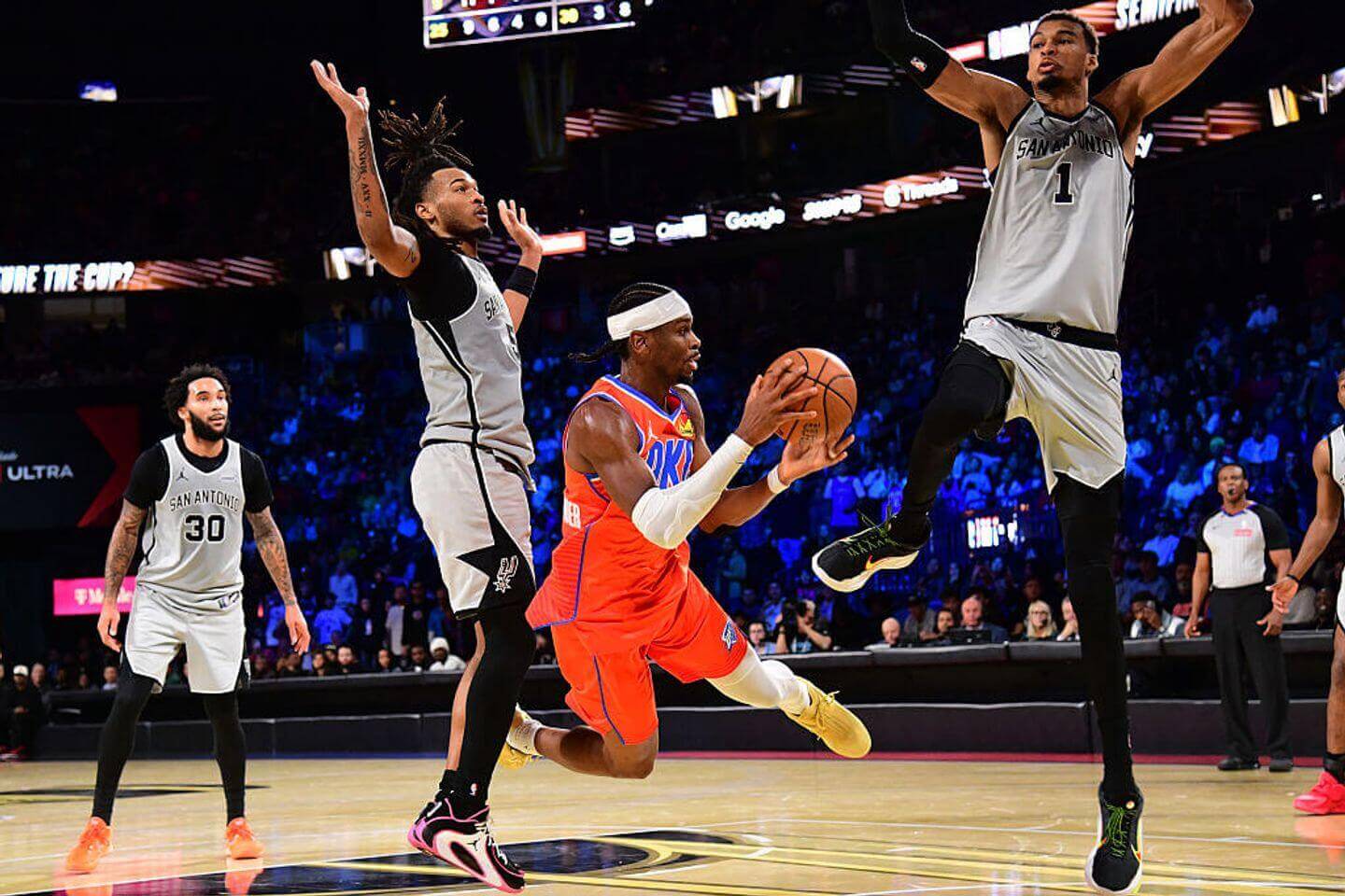 Wembanyama, Spurs stun Thunder to win NBA Cup semifinal, advancing to face Knicks: Live updates and reaction