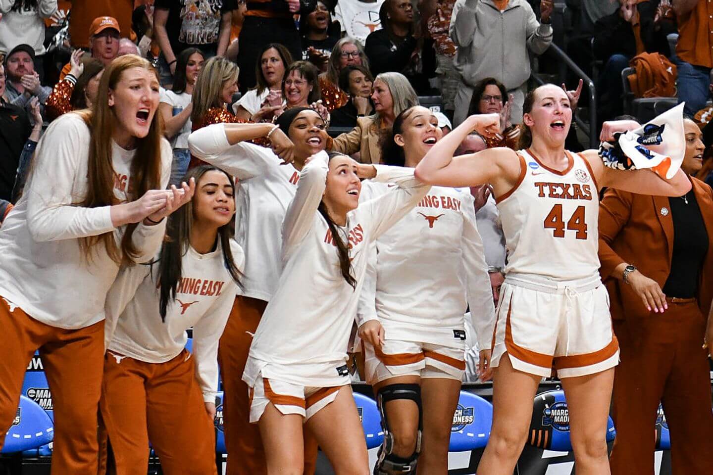 Texas beats TCU, advances to Final Four: Live updates and reaction from women’s March Madness 2025 Elite Eight game