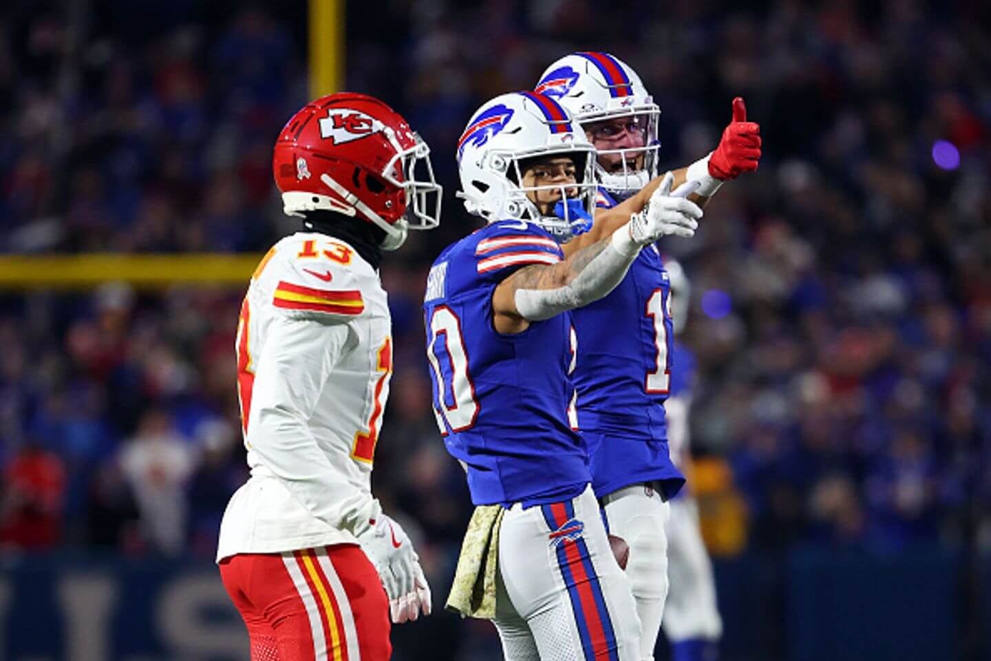 NFL Week 11 live updates: Bills take down Chiefs, Steelers clip Ravens, league scoreboard, highlights, reaction