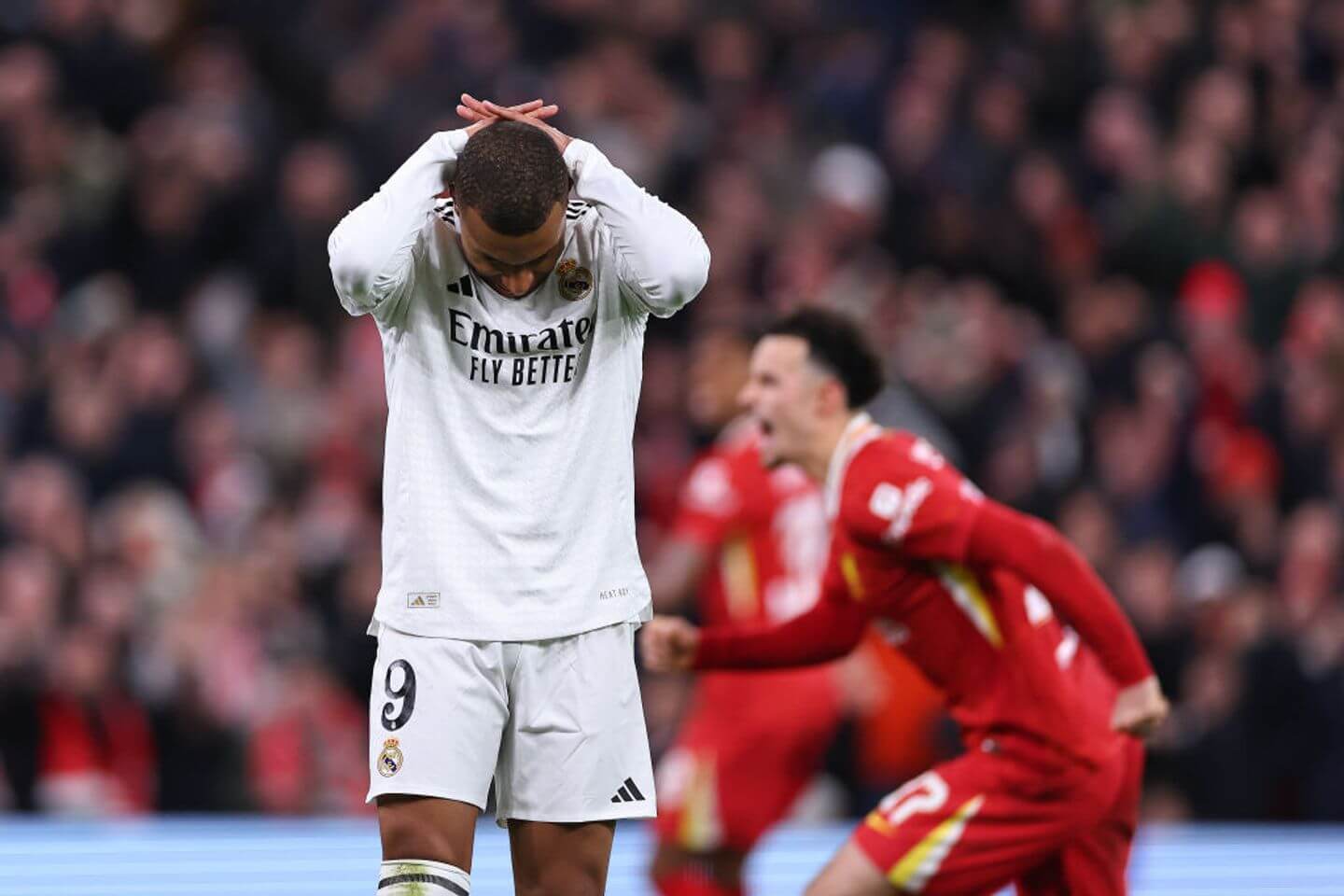 Liverpool vs Real Madrid live updates: Mbappe misses penalty after Mac Allister’s opening goal