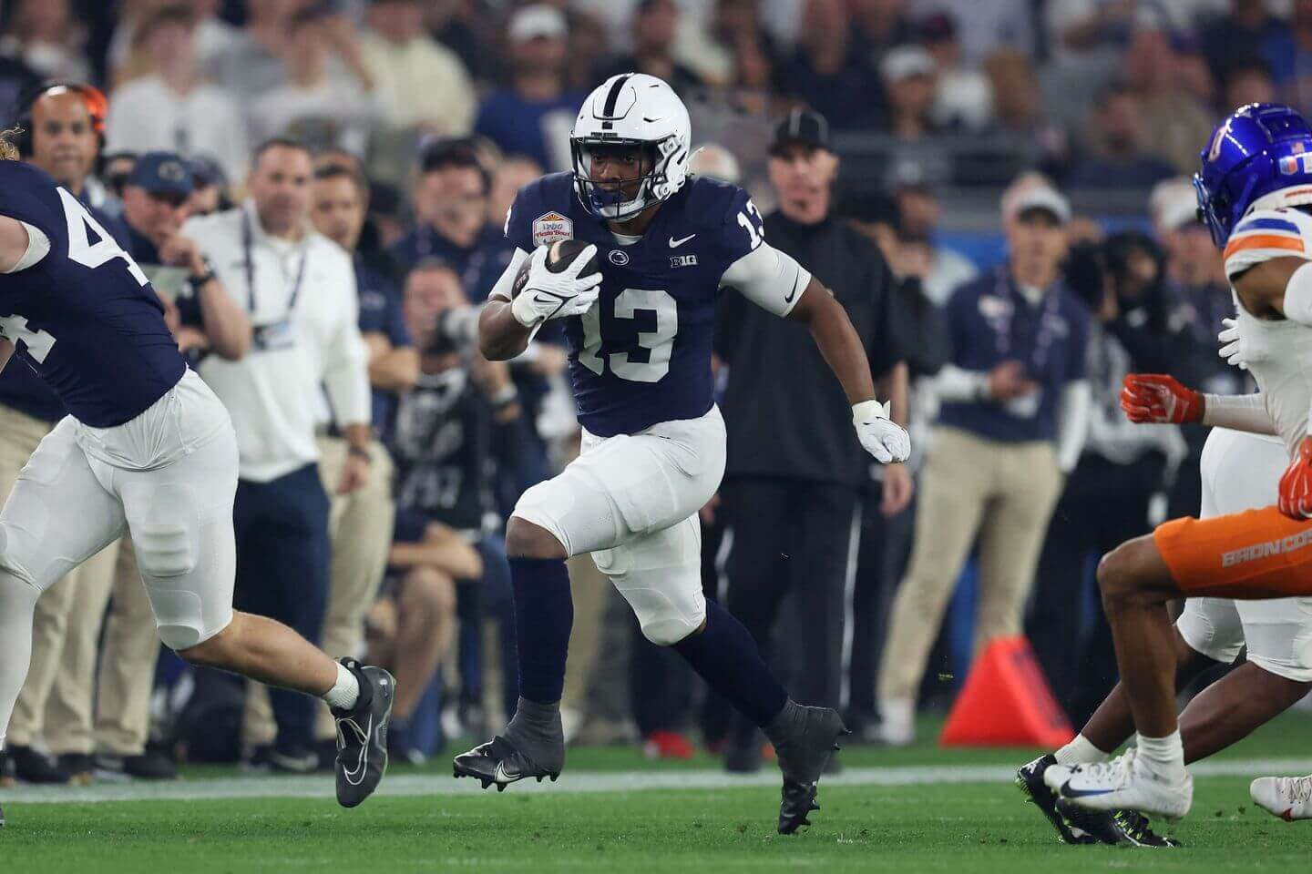 Penn State vs. Boise State score and live updates: Drew Allar-Omari Evans TD pass adds to Nittany Lions' Fiesta Bowl lead