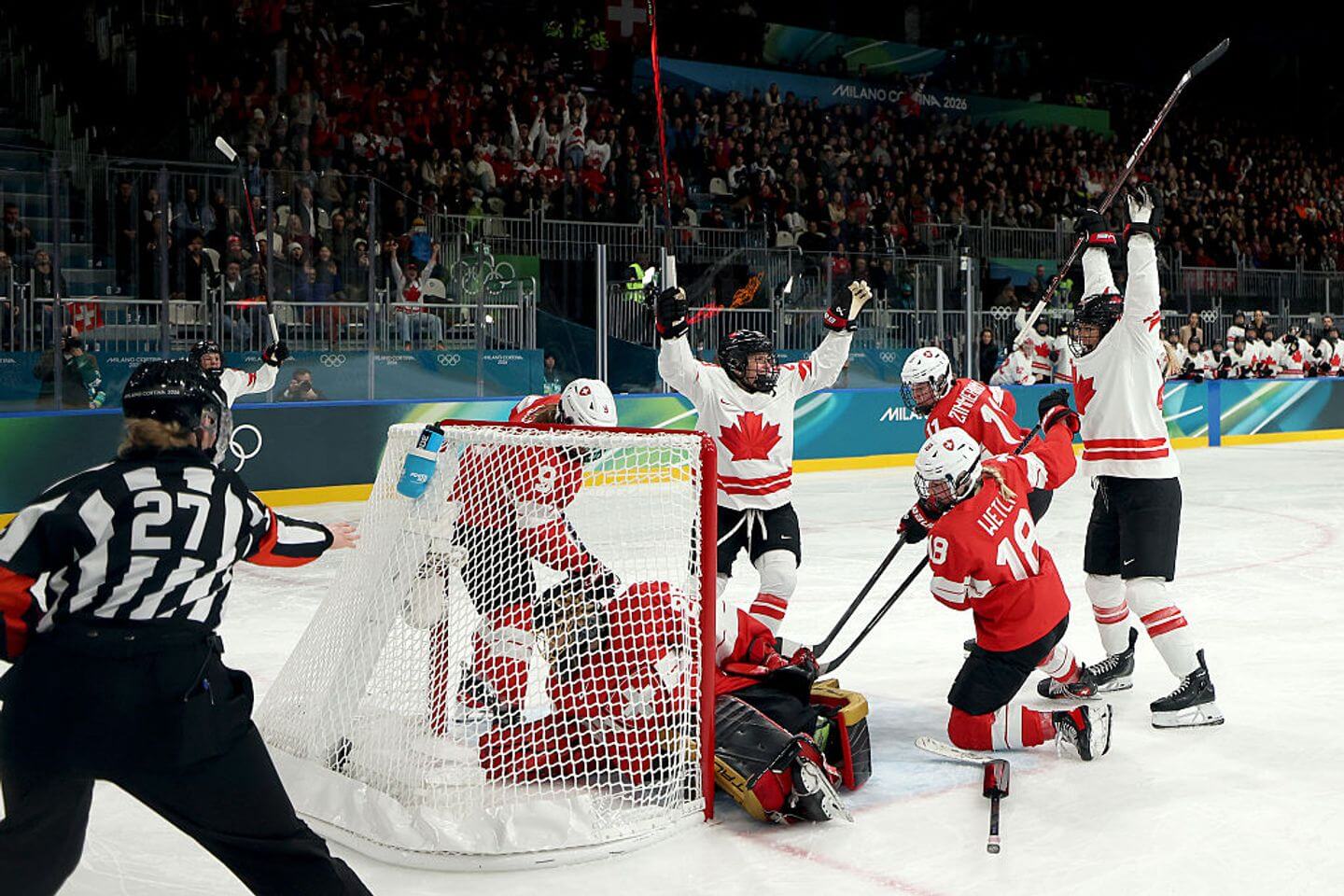 Canada vs. Switzerland live score, updates: Canadians break through in Winter Olympics 2026 women’s hockey game
