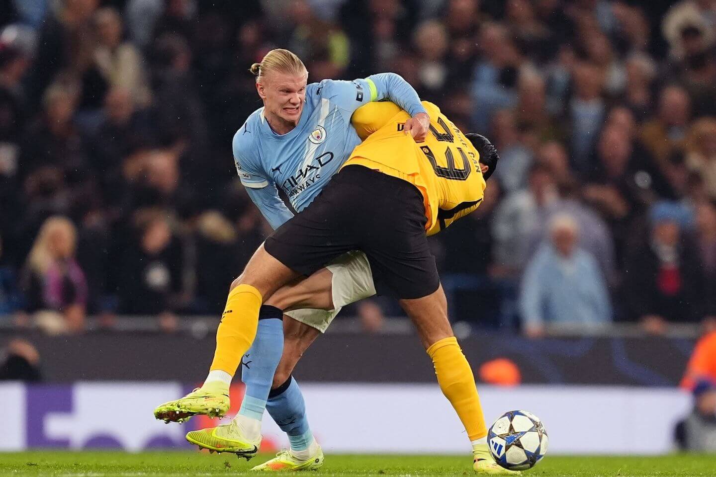 Manchester City vs Borussia Dortmund live updates: Champions League latest score as visitors pull one back