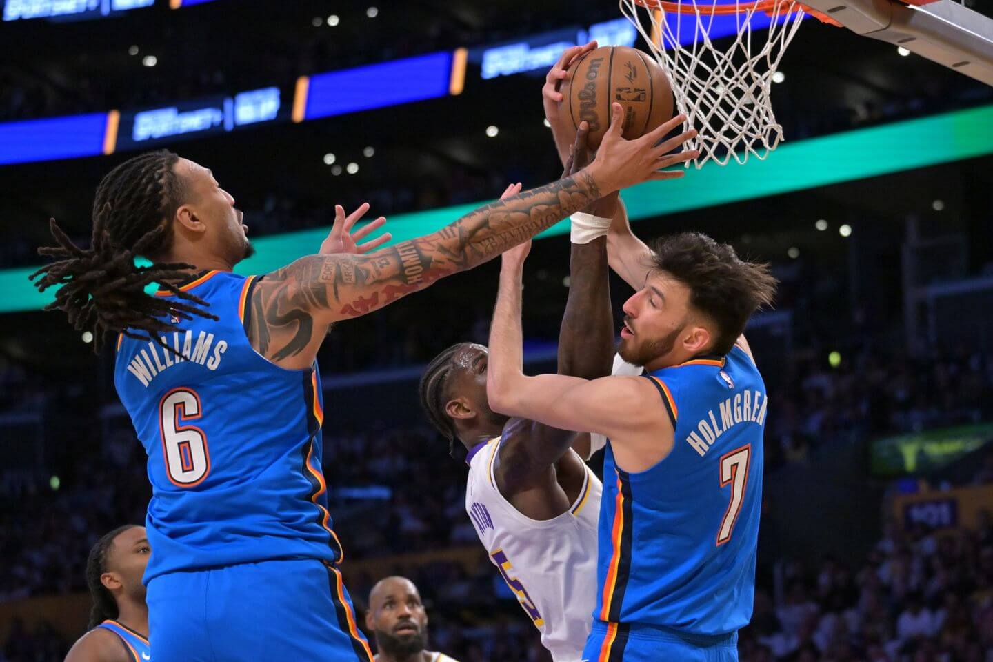 Thunder vs. Lakers NBA Playoffs 2026 score, live updates: OKC leads L.A. in second quarter