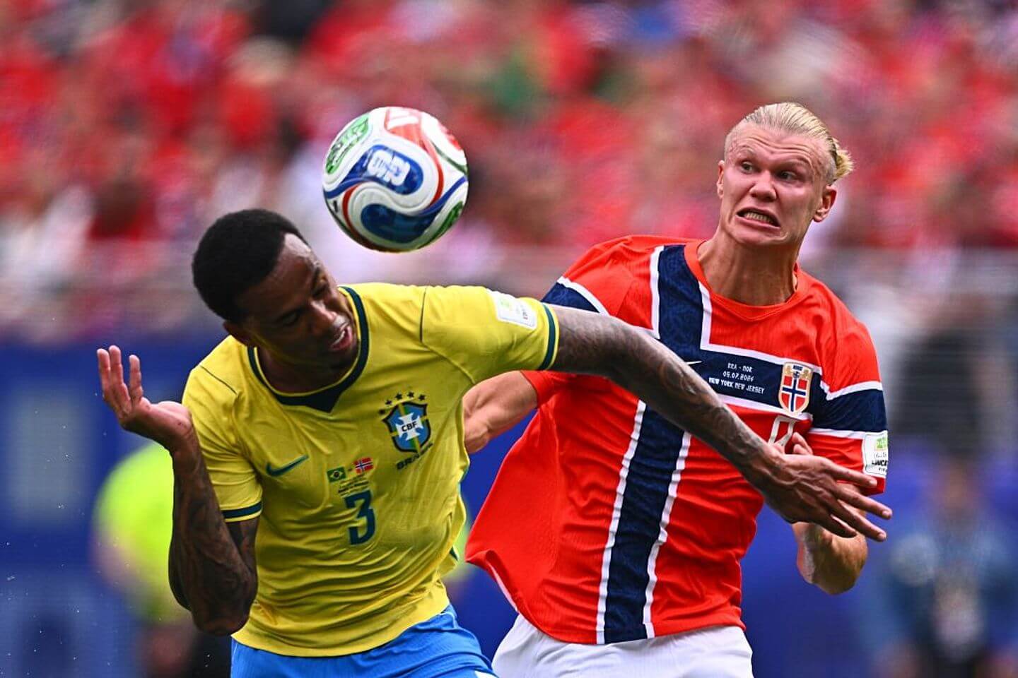 Brazil on cusp of World Cup exit as Haaland heads Norway in front: Live updates