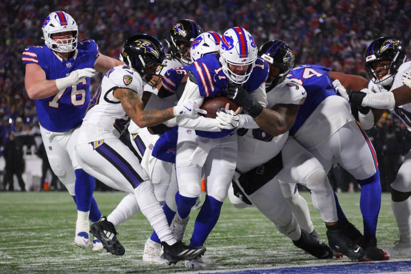 Ravens vs. Bills score and live updates: Baltimore FG makes it a one-score game in NFL AFC divisional round playoffs