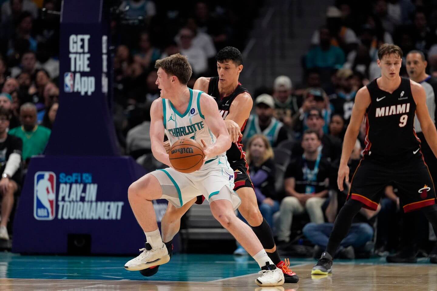 NBA Play-In Tournament score, live updates: Heat, Hornets in close game; Bam Adebayo ruled out after injury