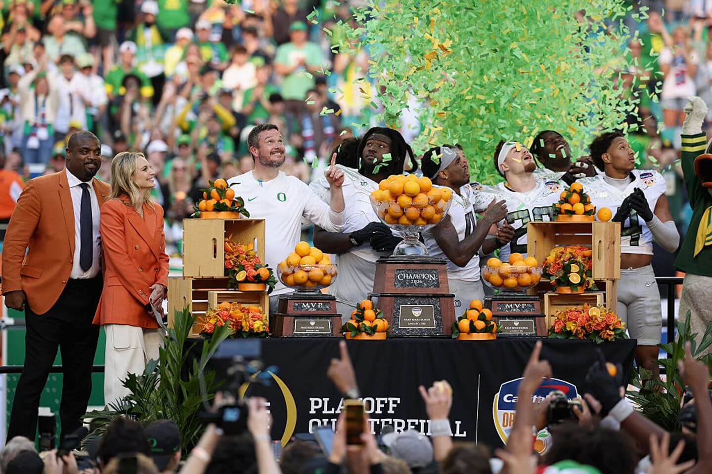 Oregon shuts out Texas Tech in College Football Playoff Orange Bowl: Live updates and reaction