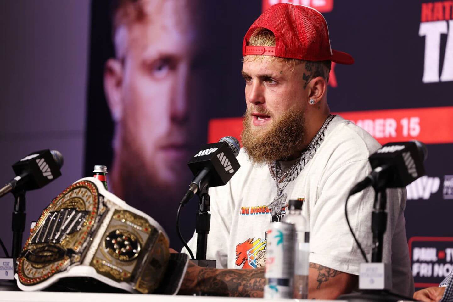 Jake Paul vs. Anthony Joshua live updates: Latest from today’s press conference ahead of December’s crossover fight