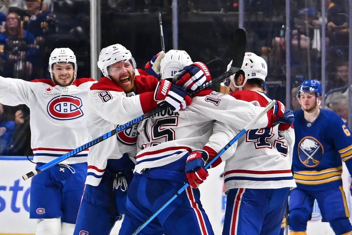 How the Canadiens beat the Sabres in Game 7 on Newhook’s goal in overtime