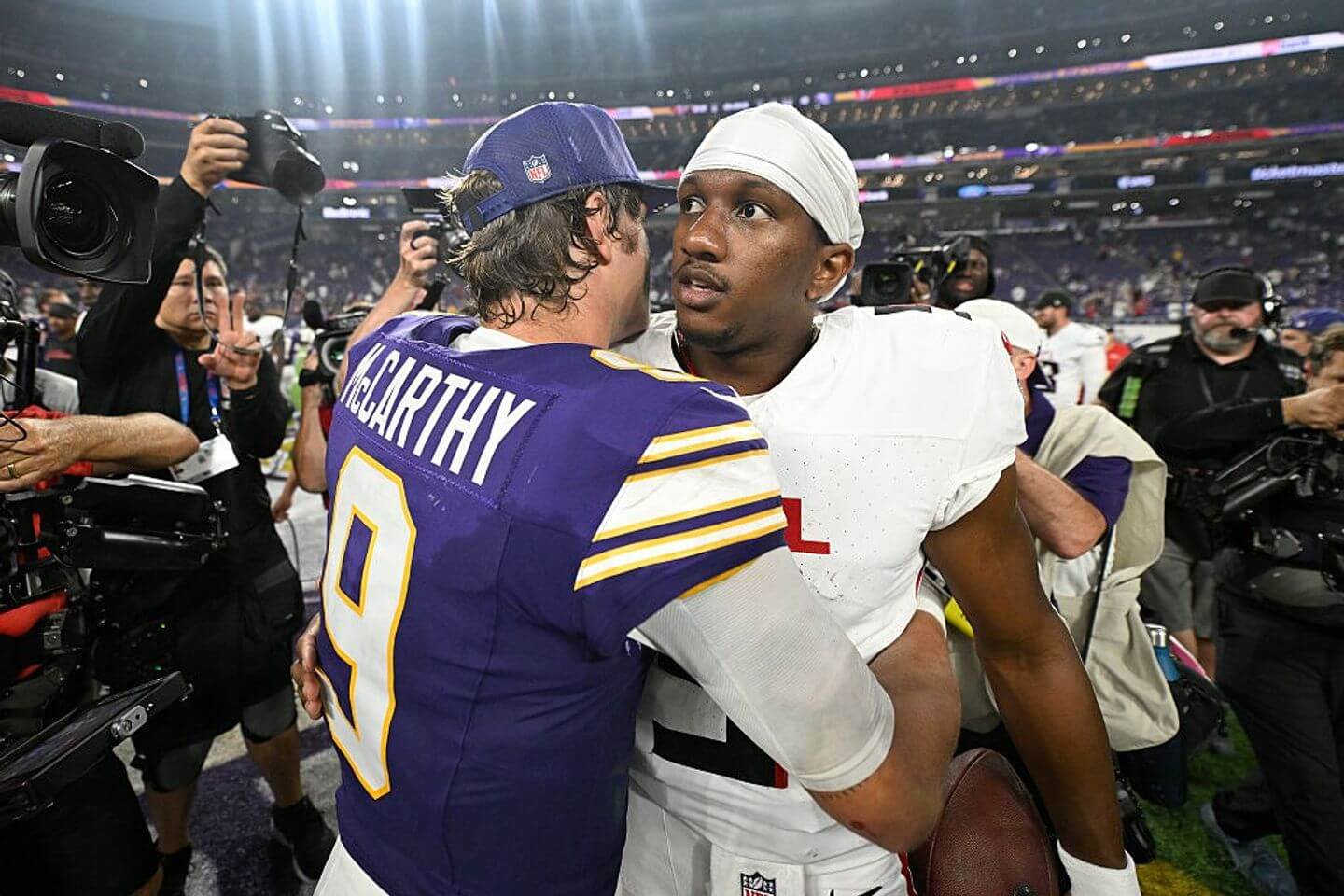 Falcons defense, Bijan Robinson dominate Vikings: Live updates and reaction