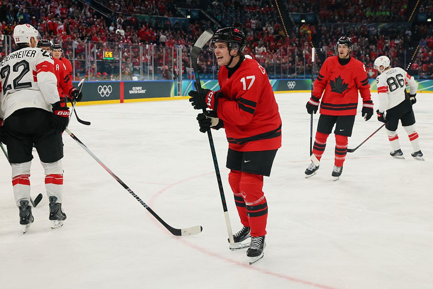 Winter Olympics 2026 live updates: Day 7 latest with Canada's men's hockey team leading Switzerland