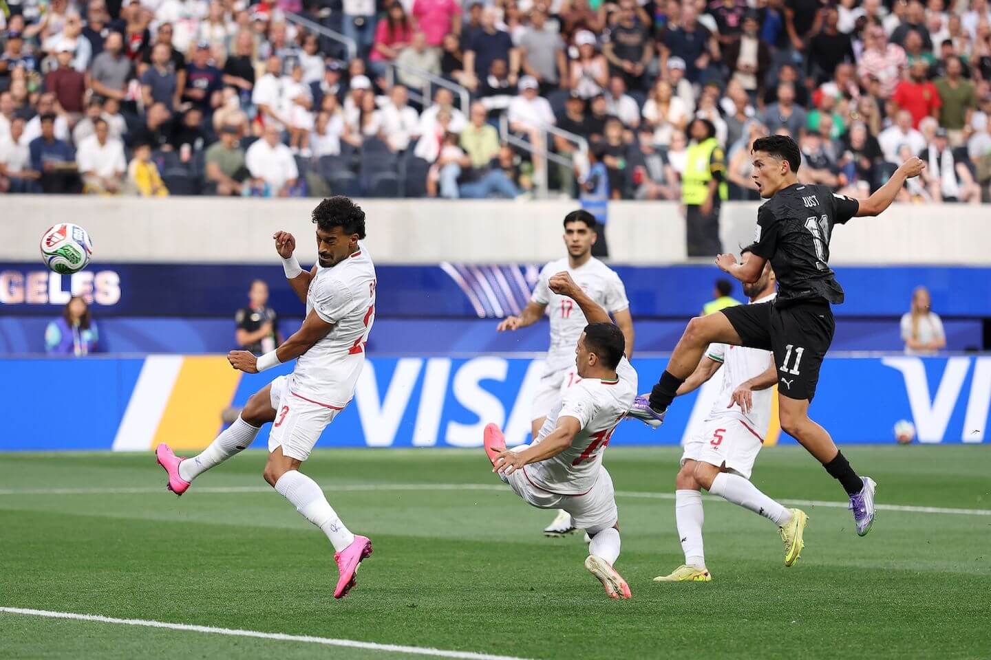 Iran vs New Zealand live updates: Elijah Just goal opens scoring early in World Cup 2026 game