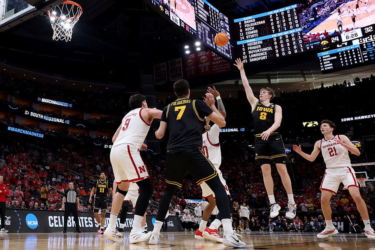 Men’s March Madness 2026 Sweet 16 scores, live updates: Purdue-Texas battling, Nebraska-Iowa latest in NCAA Tournament