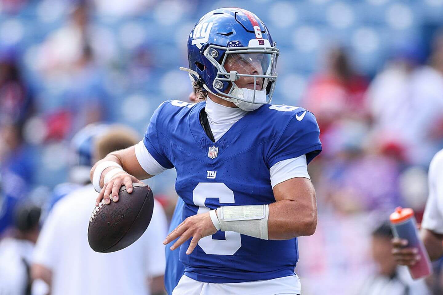 NFL preseason scores and live updates: Jaxson Dart debuts for Giants vs. Bills