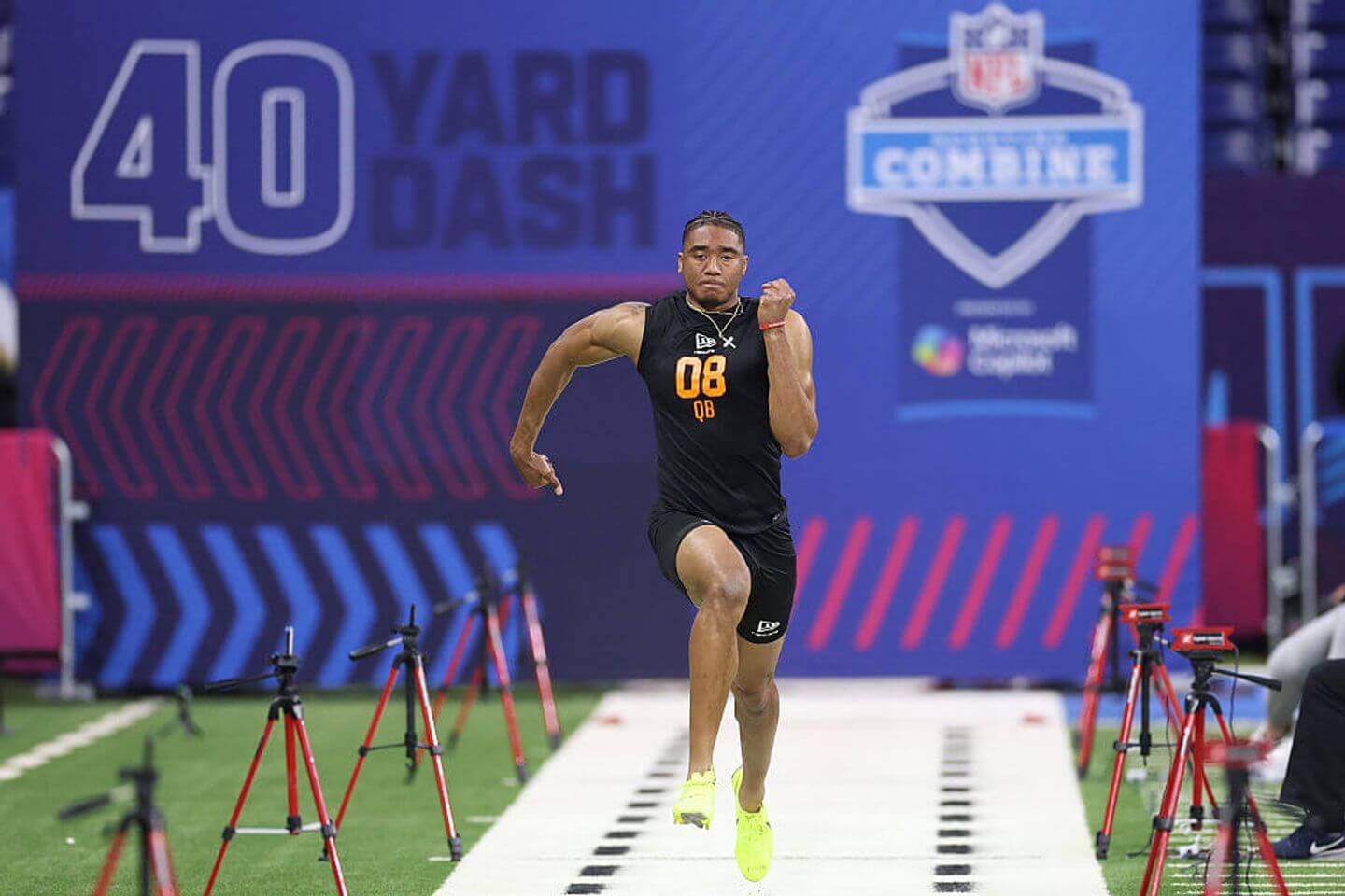NFL combine 2026 live updates, results: Quarterbacks, wide receivers, running backs competing on Day 3