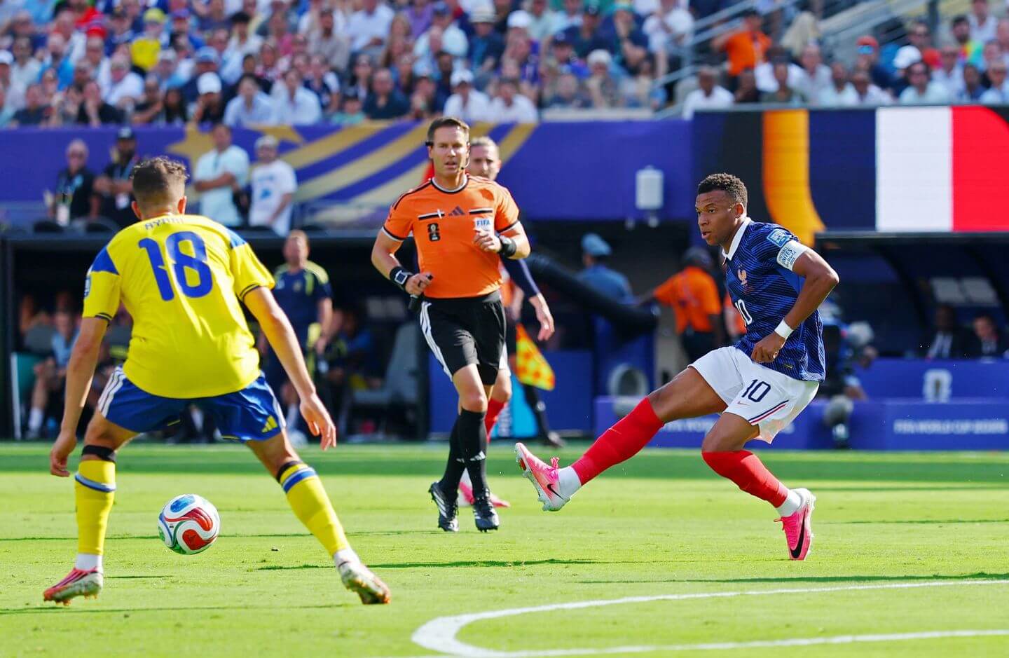France vs Sweden live updates: Mbappe goal ruled out in 2026 World Cup knockout clash