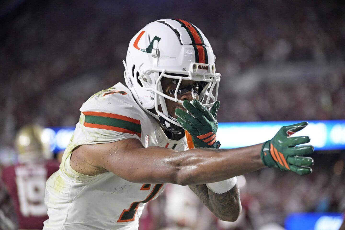 Miami vs. FSU score, live updates: Hurricanes lead 14-3 late in first half on 2 Carson Beck TD passes