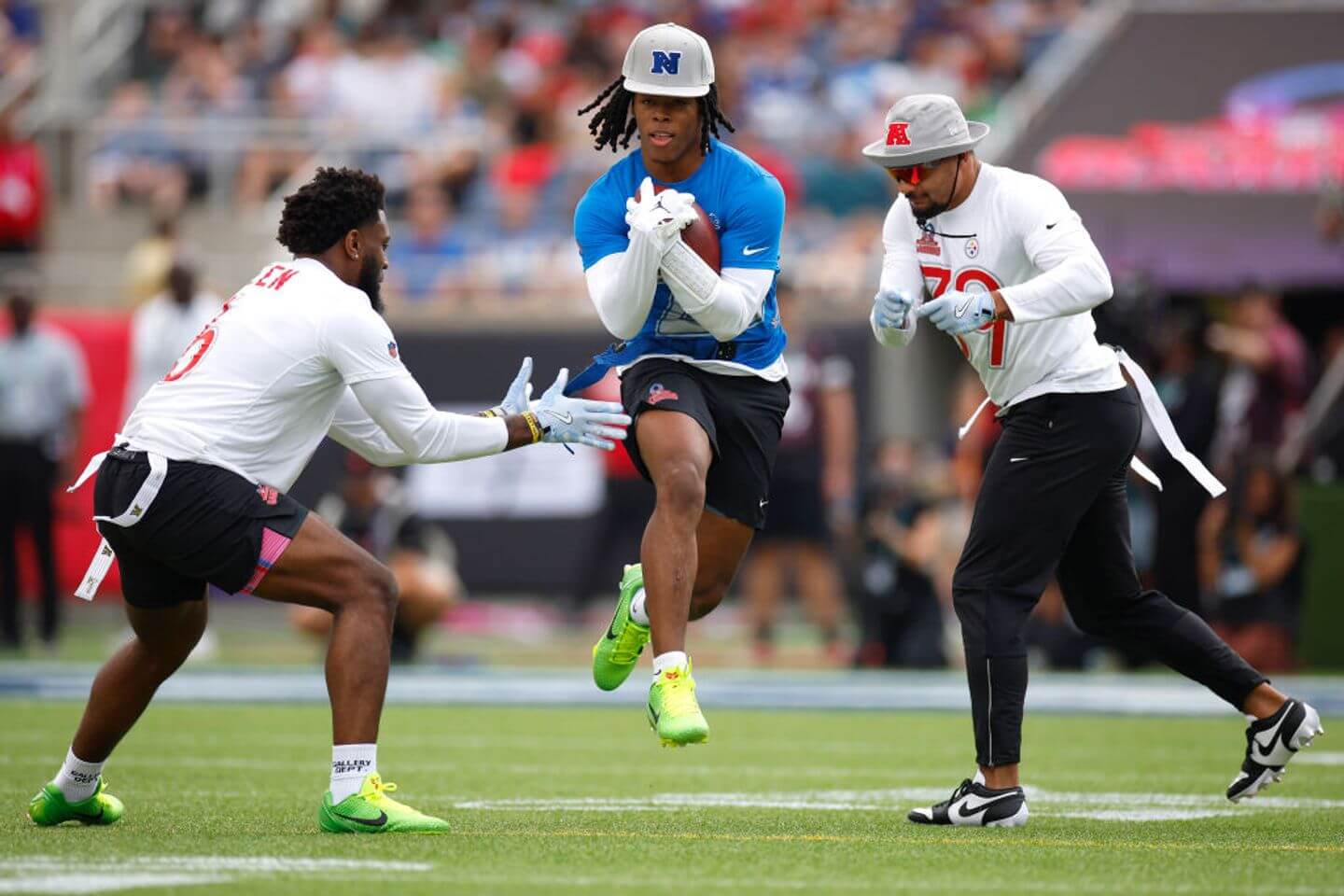 Pro Bowl 2025 score and live updates: AFC vs NFC NFL flag football latest