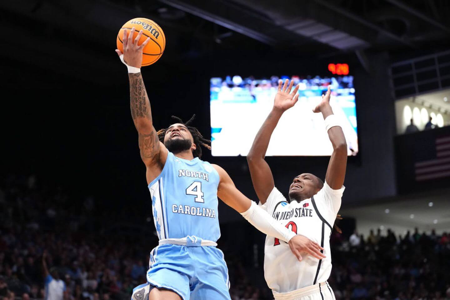 March Madness 2025 First Four score, live updates: UNC takes on San Diego State, Alabama State beats Saint Francis