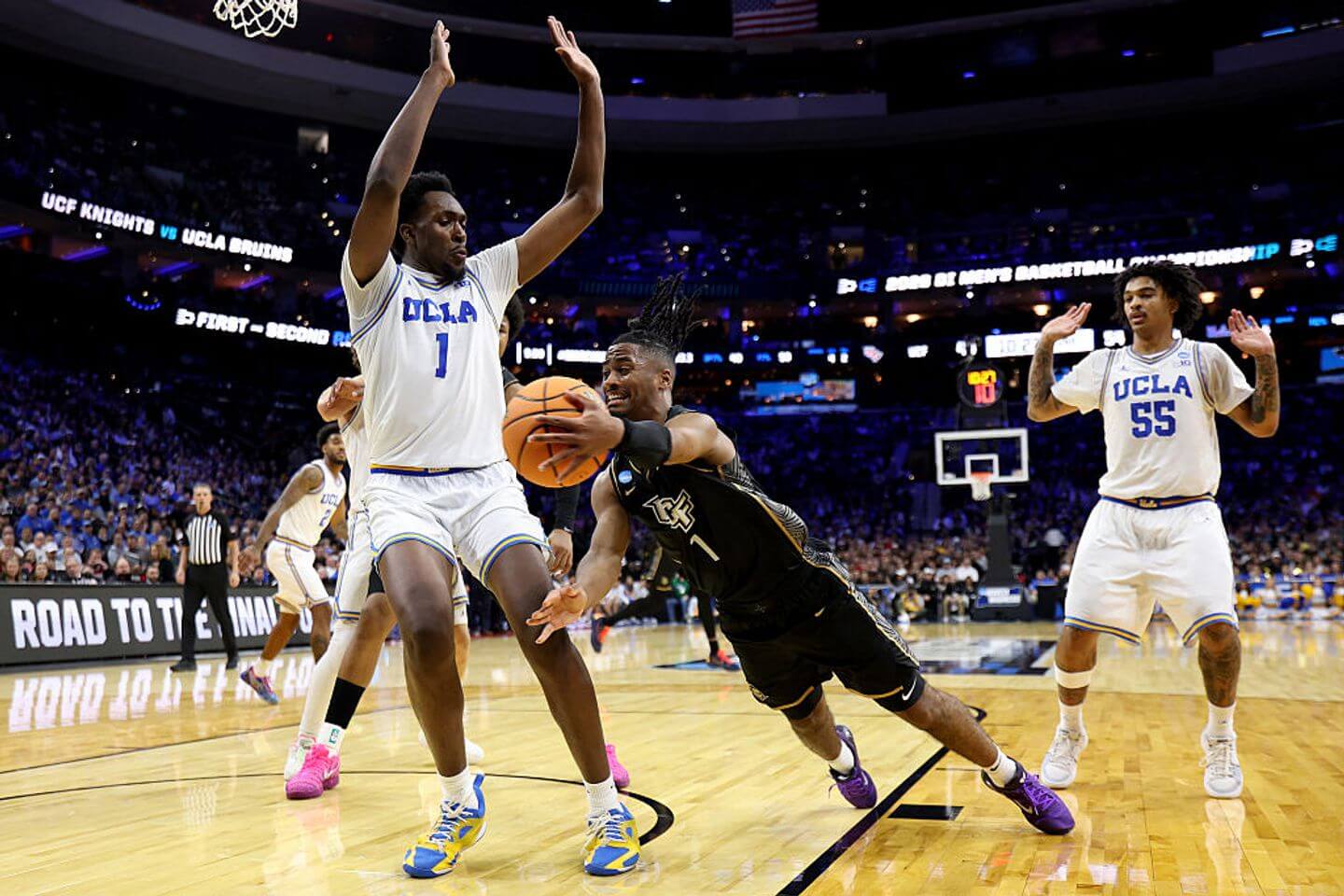 March Madness 2026 first round scores, live updates: UCLA-UCF battling late; Purdue and St. John's cruise into second round
