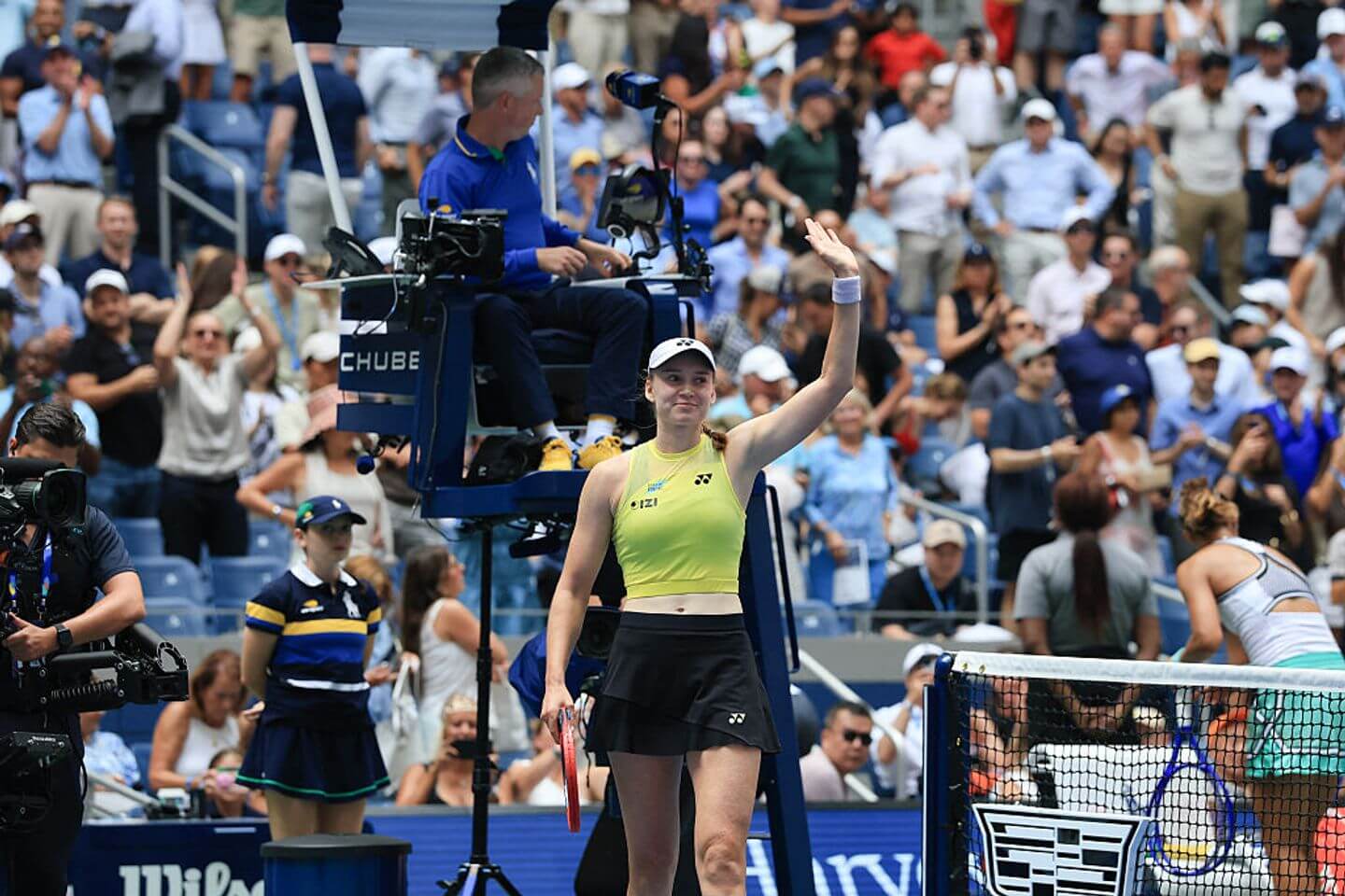 U.S. Open 2026 live updates: Quarterfinals latest as Rybakina beats Zheng in three sets, Gauff and Zverev in action later