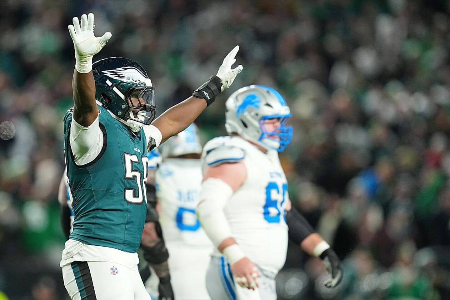 Eagles ride dominant defense to win over Lions: Live reaction and updates from NFL 'Sunday Night Football'