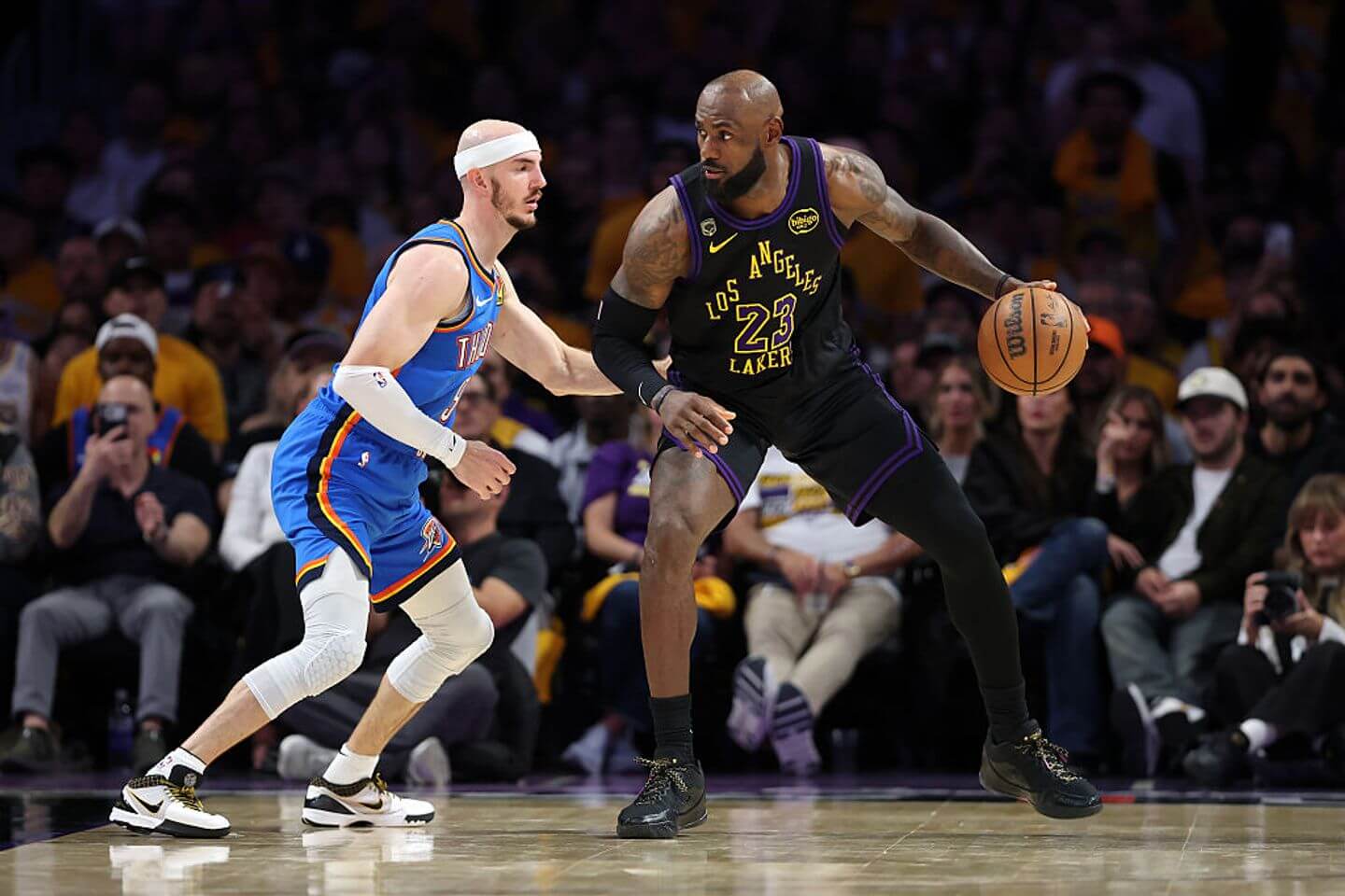 Thunder vs. Lakers Game 4 score, live updates: L.A., OKC battling in fourth quarter in 2026 NBA playoffs