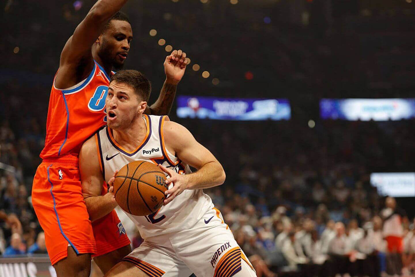 NBA Cup live updates: Thunder  lead Suns; Spurs-Lakers up later