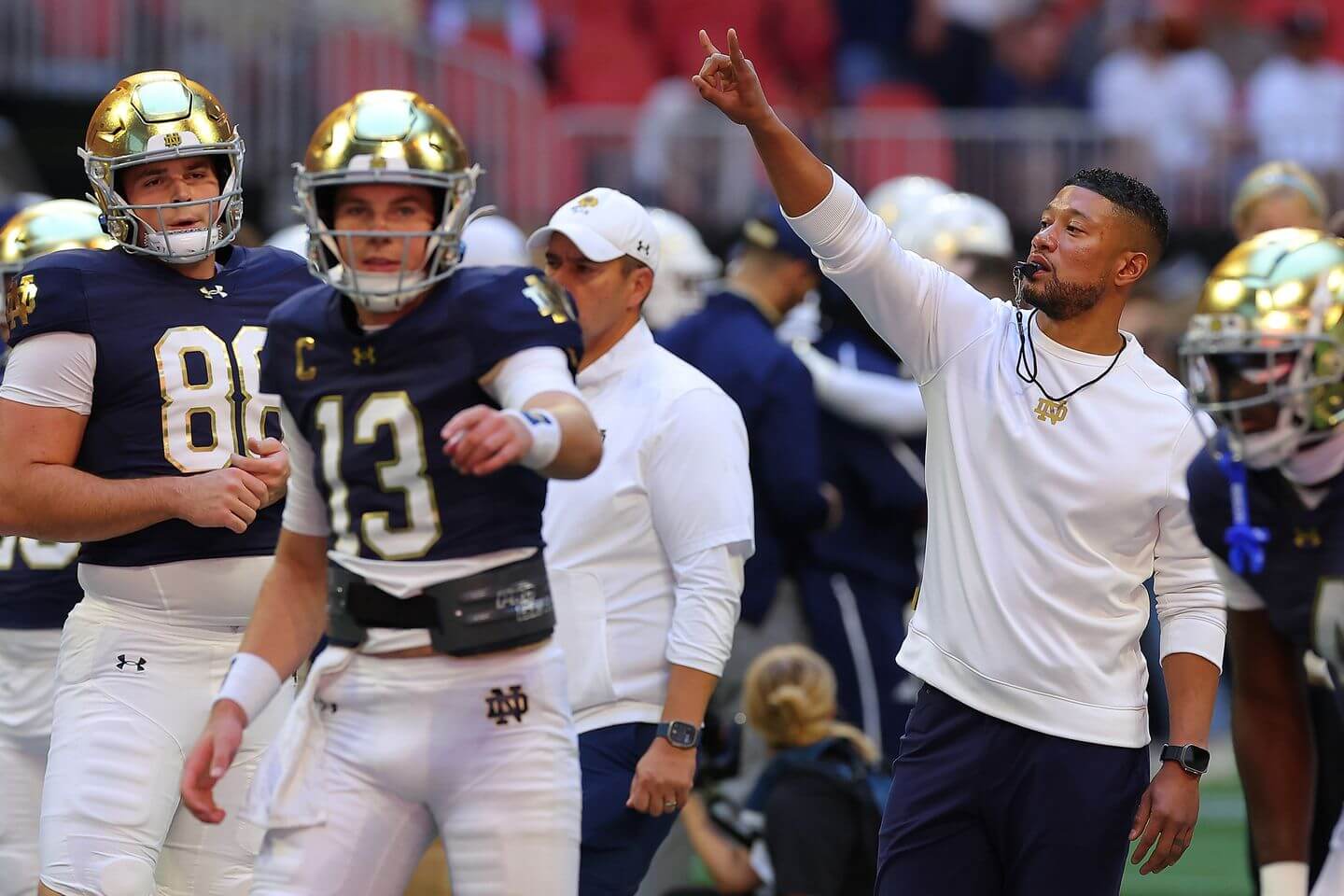 Notre Dame vs. Navy live updates: Latest score, predictions, odds and news from today’s Week 9 game