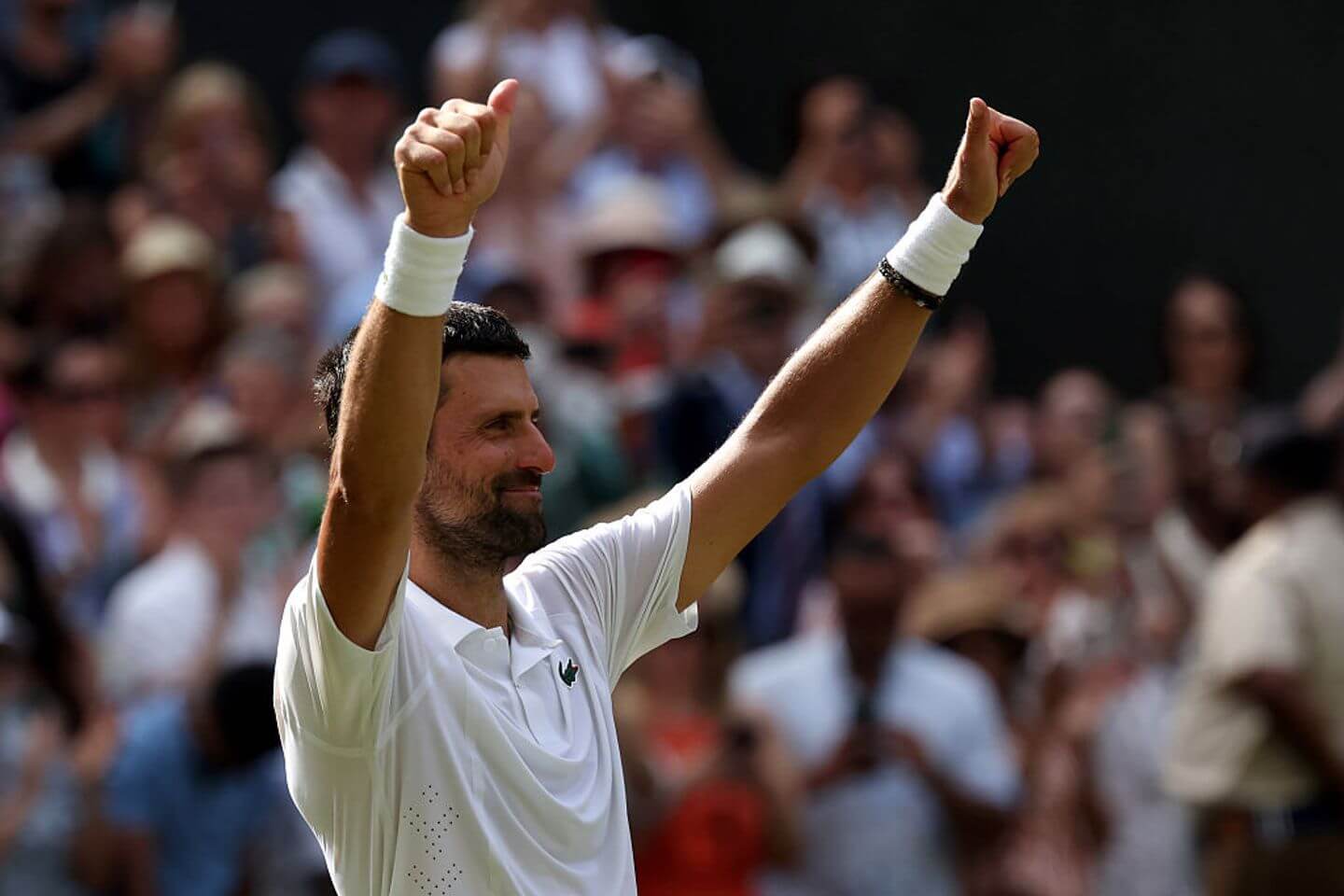 Wimbledon 2026 live updates: Day 7 latest with Sabalenka trailing Osaka, Sinner later after Novak Djokovic made history