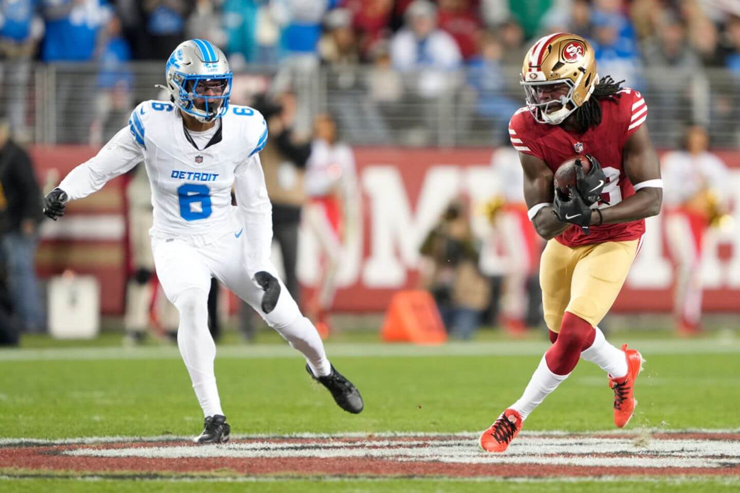 Lions vs. 49ers score and live updates: Teams trade early TDs on NFL ‘Monday Night Football’