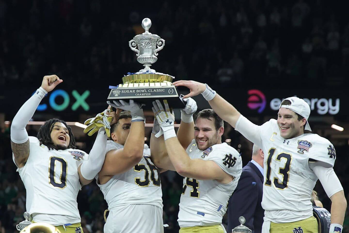 Notre Dame holds off Georgia to clinch spot in Orange Bowl CFP semifinal: Live updates, reaction