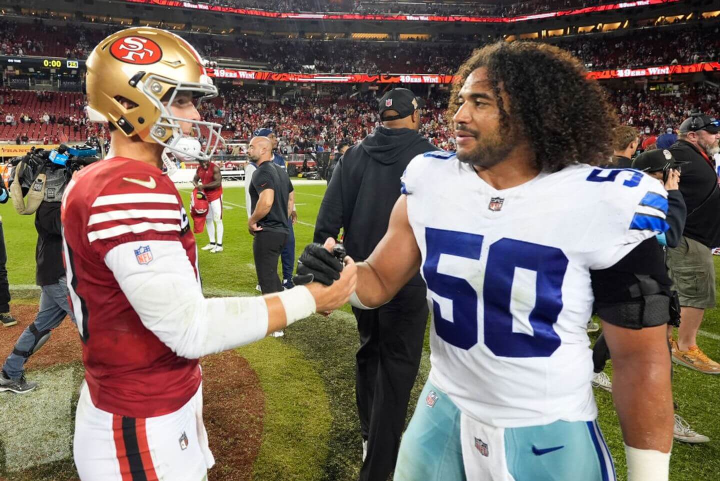 George Kittle leads 49ers past Cowboys on NFL Sunday Night Football: Live updates and reaction