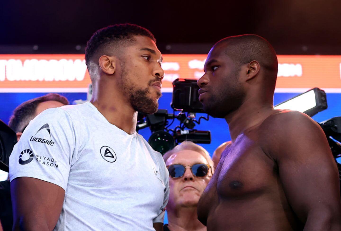 Anthony Joshua vs Daniel Dubois live updates: Boxing results, predictions and latest news