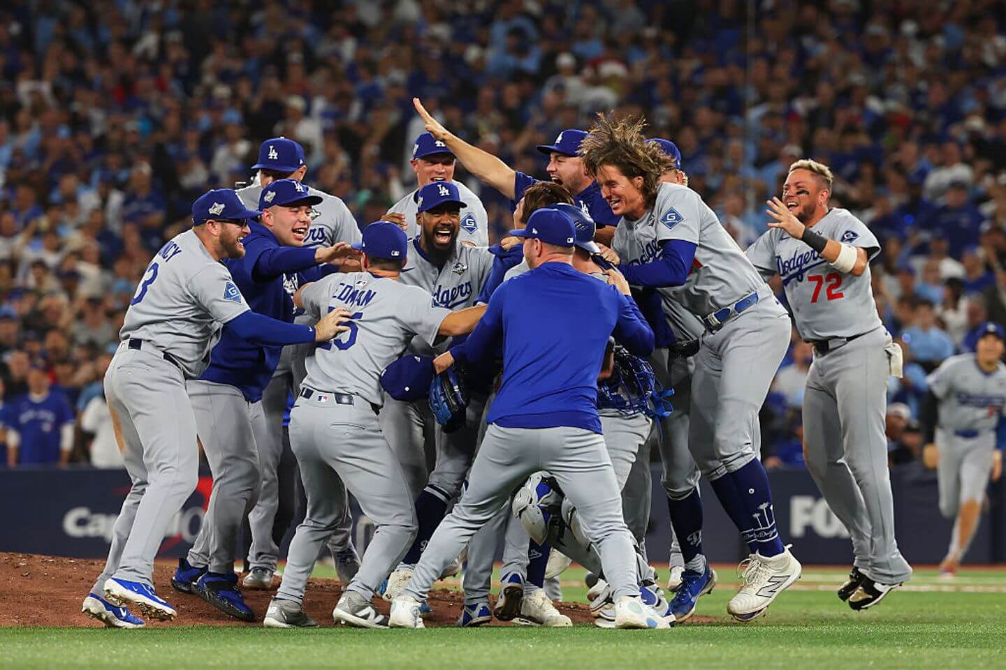 Dodgers repeat as World Series champions behind MVP Yoshinobu Yamamoto, Will Smith HR