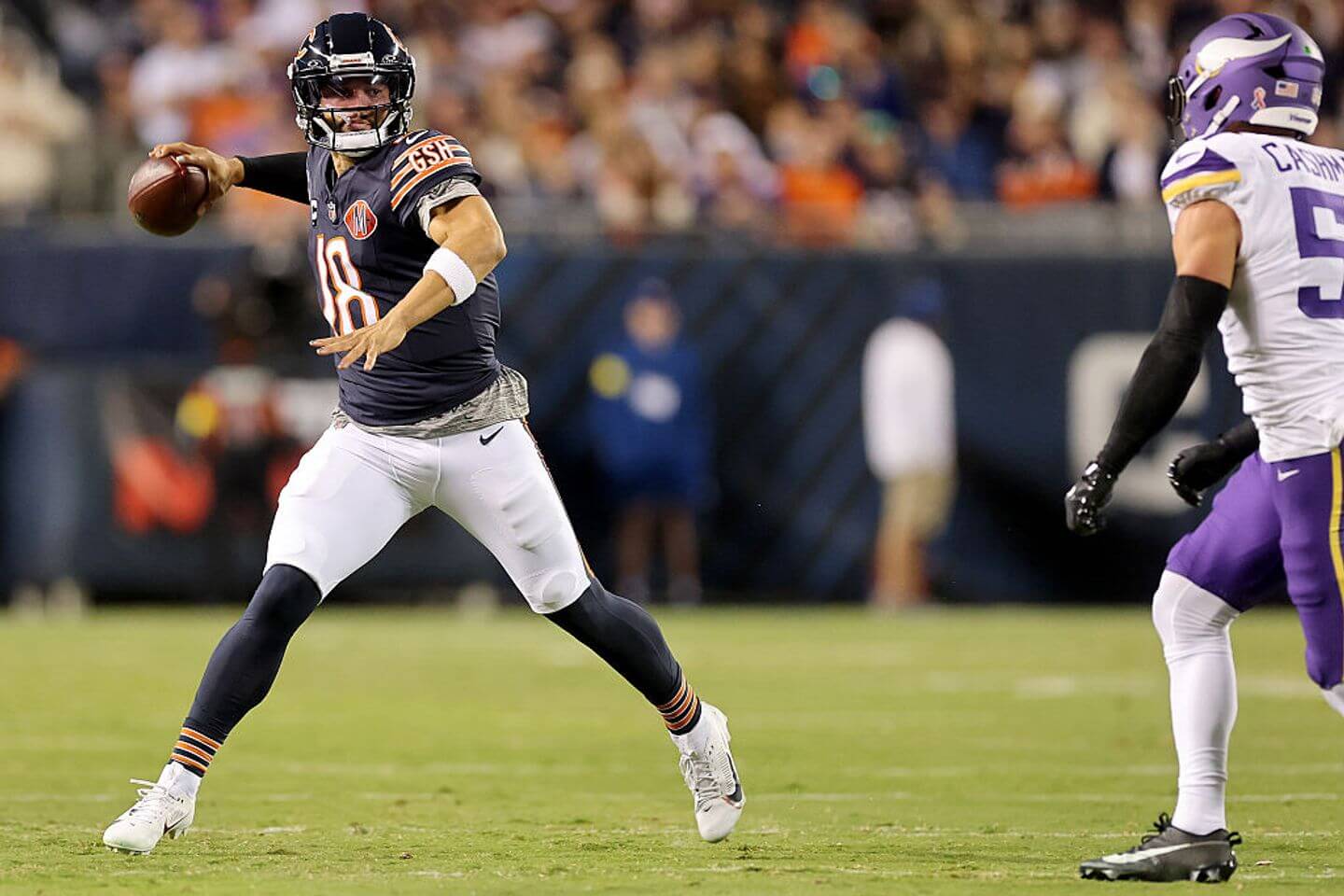 Vikings vs. Bears live updates: Latest score as Caleb Williams rushing TD gives Chicago early lead