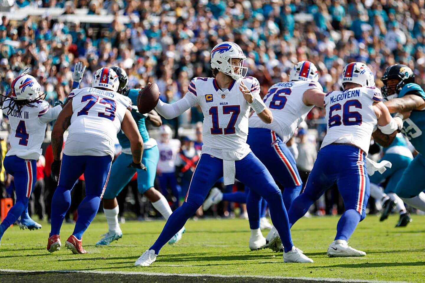 Josh Allen, Bills take down Jaguars in AFC wild-card game: Live updates and reaction