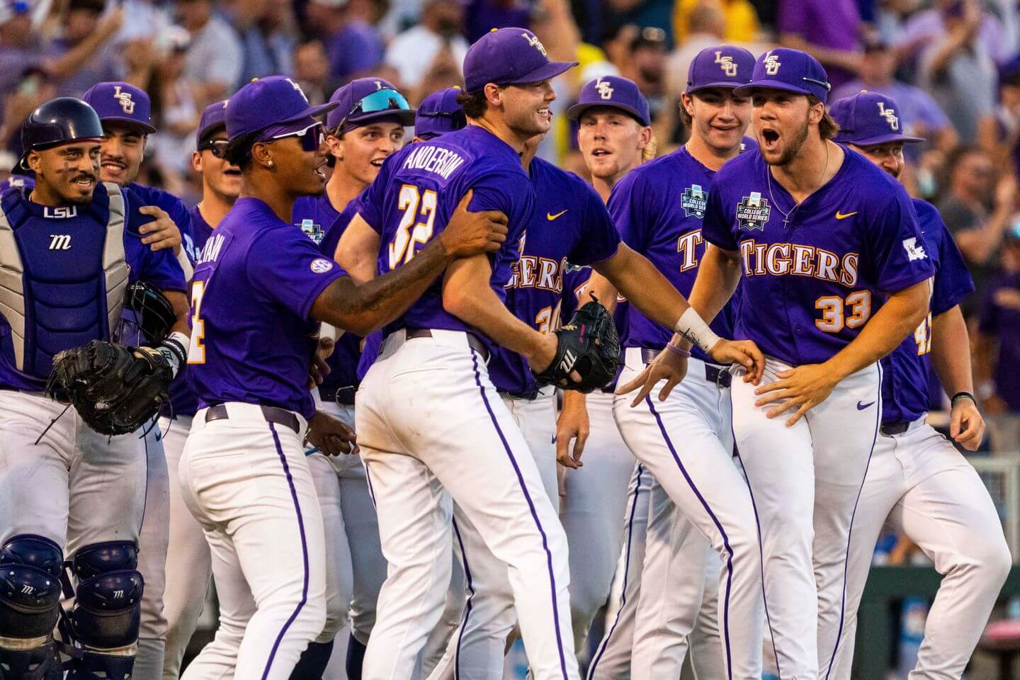College World Series live updates: LSU vs. Coastal Carolina score, start time, predictions and how to watch today
